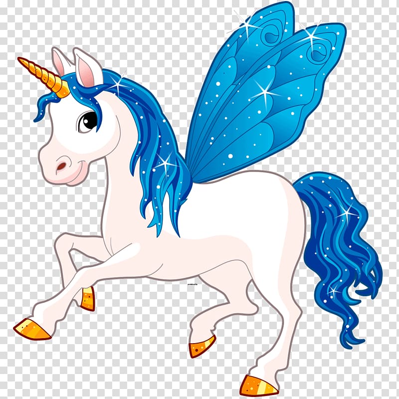 white and blue unicorn illustration against blue background, Winged unicorn Drawing Pegasus, unicorn transparent background PNG clipart