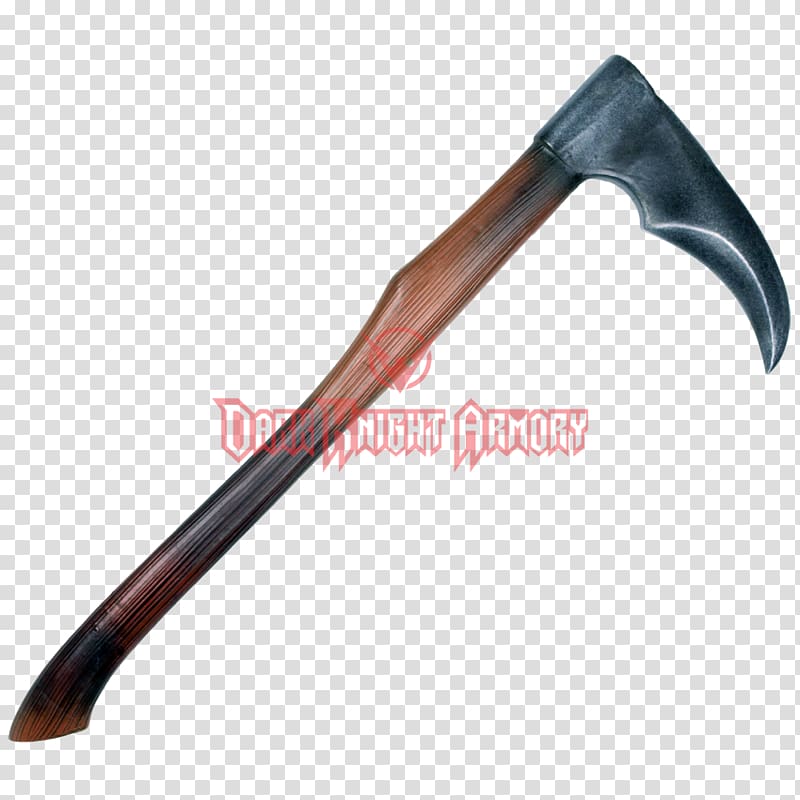 War scythe Live action role-playing game larp axes, Axe transparent background PNG clipart