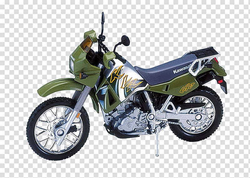 Motorcycle Kawasaki KLR650 Welly Die-cast toy Kawasaki Z1000, motorcycle transparent background PNG clipart