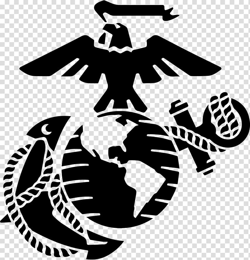 Marine Corps Base Camp Lejeune Eagle, Globe, and Anchor United States Marine Corps Decal Marines, military transparent background PNG clipart