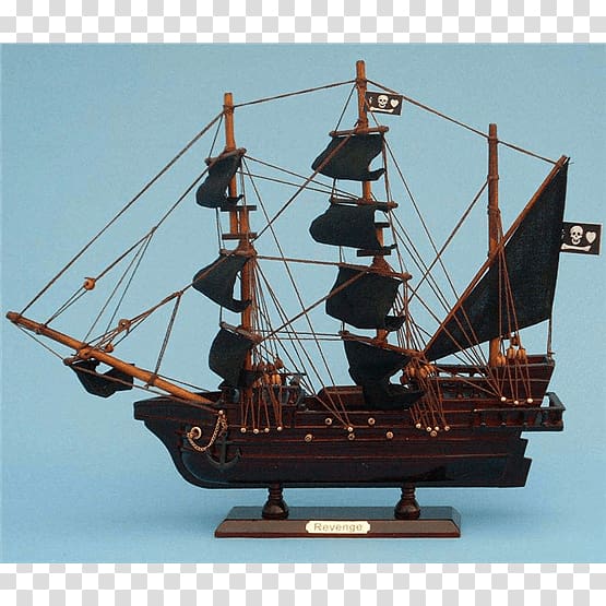 Wooden ship model Piracy Black Pearl, Ship transparent background PNG clipart