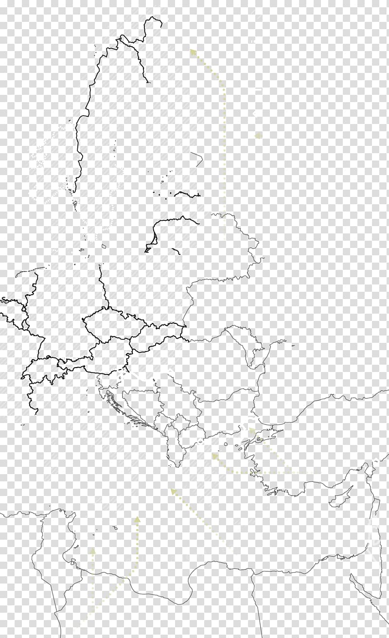 Europe Drawing White Sketch, european border line border transparent background PNG clipart