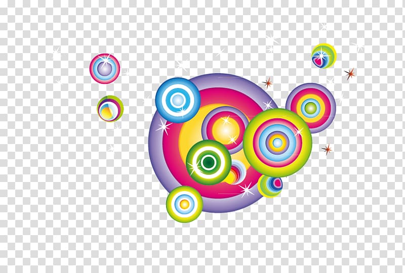 Circle Watercolor painting, Colorful creative color ring transparent background PNG clipart