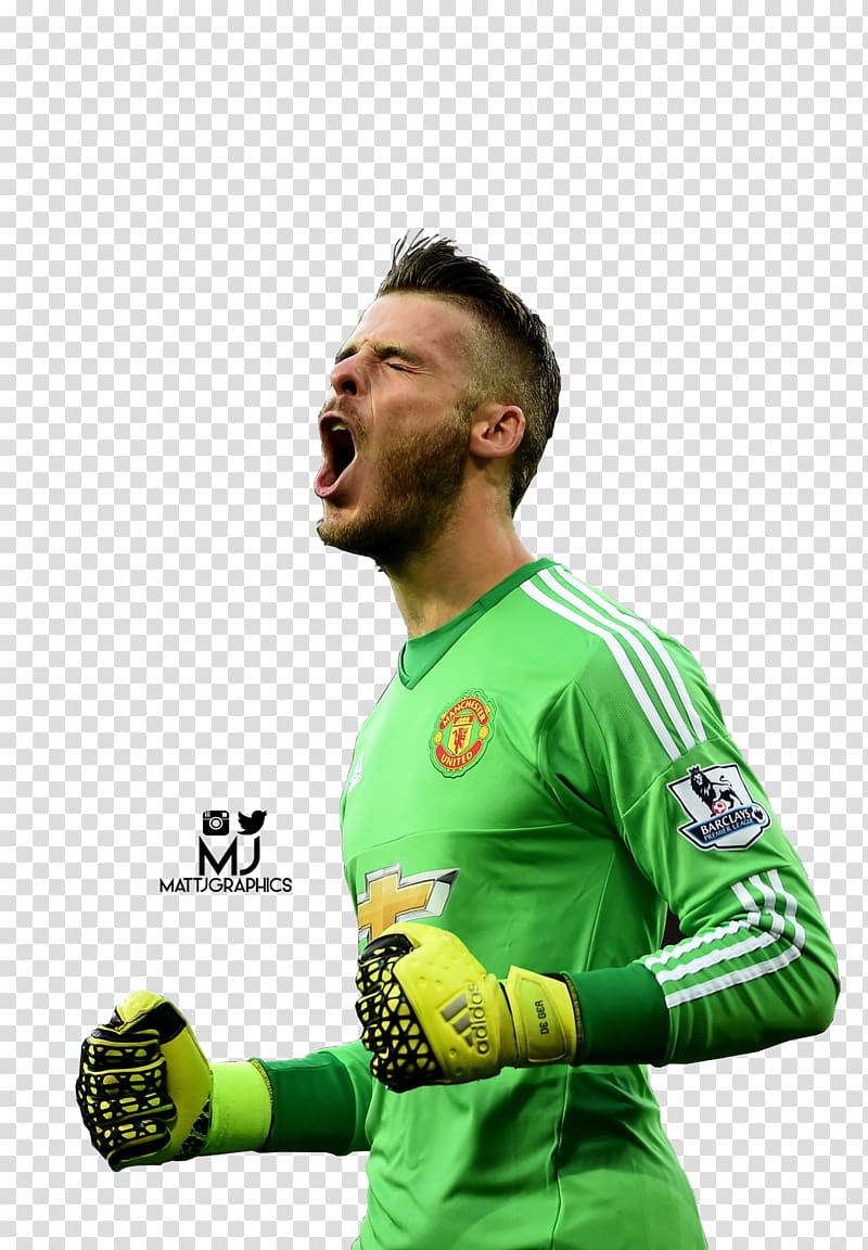 David de Gea Manchester United F.C. Premier League Old Trafford UEFA Euro 2016, David De gea transparent background PNG clipart