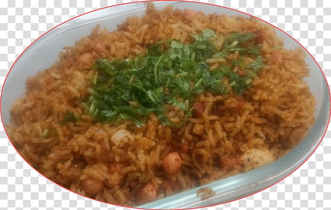 Spanish rice Chinese cuisine Hainanese chicken rice Vegetarian cuisine Pulihora, Rice dish transparent background PNG clipart