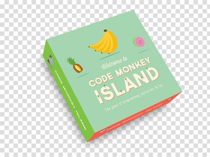Board game CodeMonkey Brand Logo Monkey Island, developer nerd transparent background PNG clipart