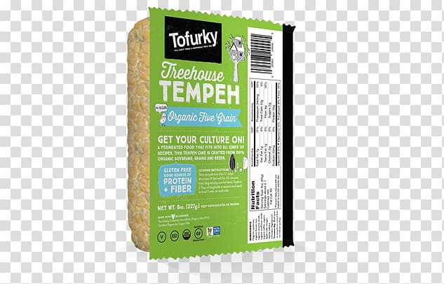 Tofurkey Bacon Organic food Tempeh Tofurky, Millet Grain. transparent background PNG clipart