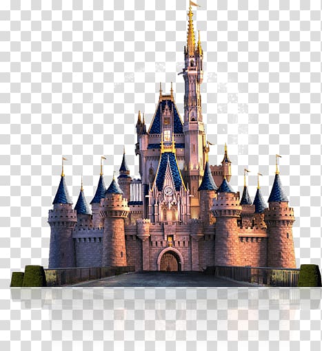 Walt Disney Castle , Cinderella Castle transparent background PNG clipart