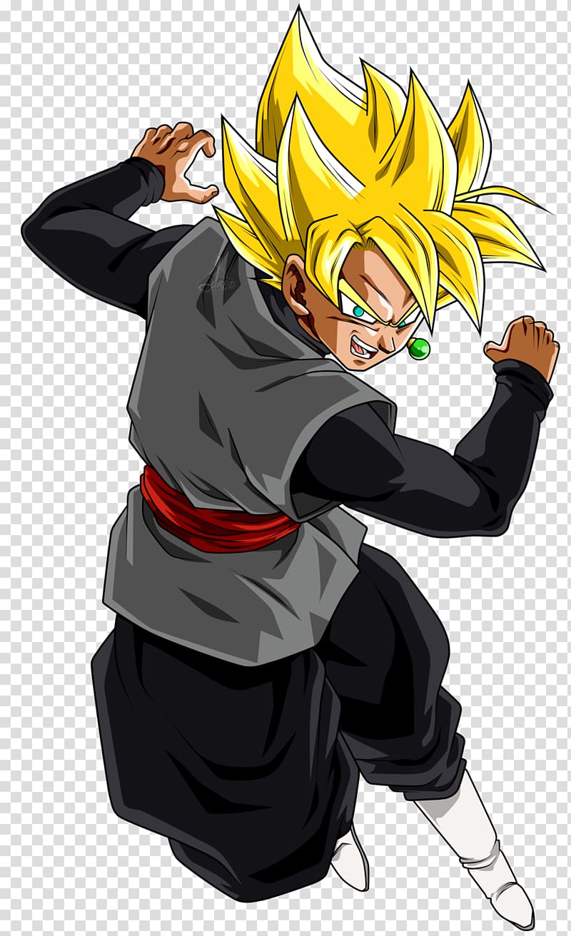 Goku Vegeta Krillin Majin Buu Gohan, Goku black transparent background PNG clipart