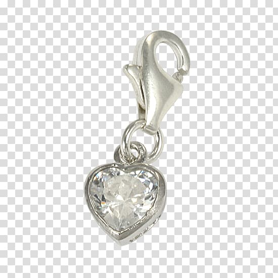 Sterling silver Charm bracelet Locket Jewellery, silver transparent background PNG clipart