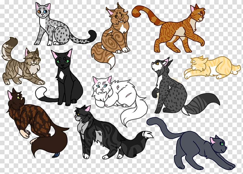 Wildcat Dog Kitten Mammal, all around transparent background PNG clipart