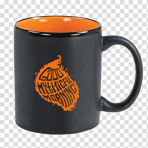 Mug Good Mythical Morning Rhett and Link Coffee DFTBA Records, Mugs Tumblr transparent background PNG clipart