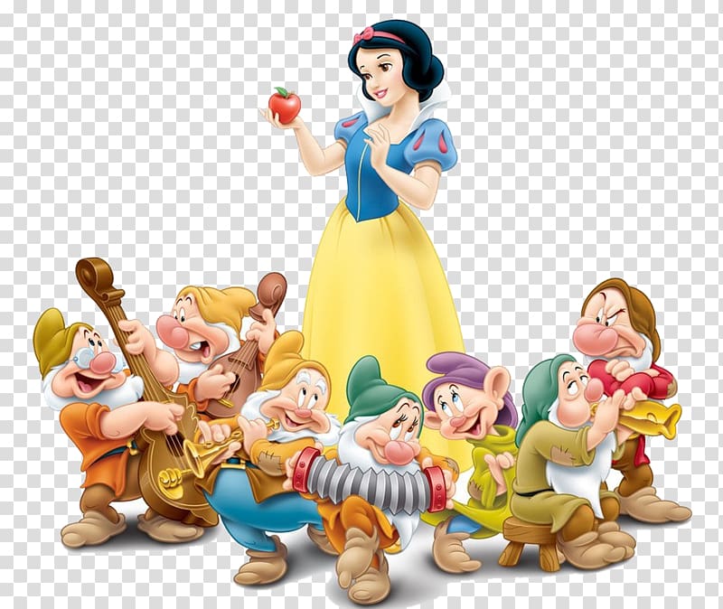 Snow White Seven Dwarfs Bashful Grumpy , Snow White transparent background PNG clipart