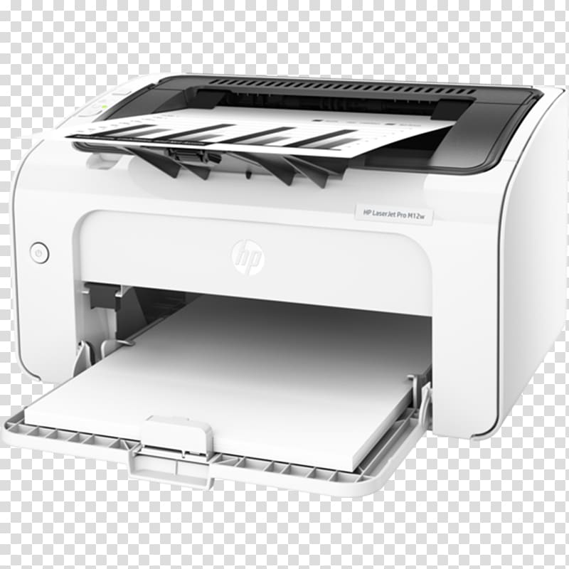 Hewlett-Packard HP LaserJet Pro M12 Laser printing Printer, hewlett-packard transparent background PNG clipart