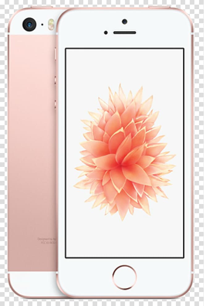 iPhone SE Apple Telephone rose gold LTE, apple transparent background PNG clipart