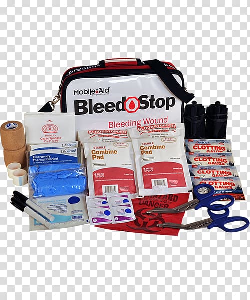 Bag First Aid Kits First Aid Supplies Survival kit Emergency bleeding control, Emergency kit transparent background PNG clipart