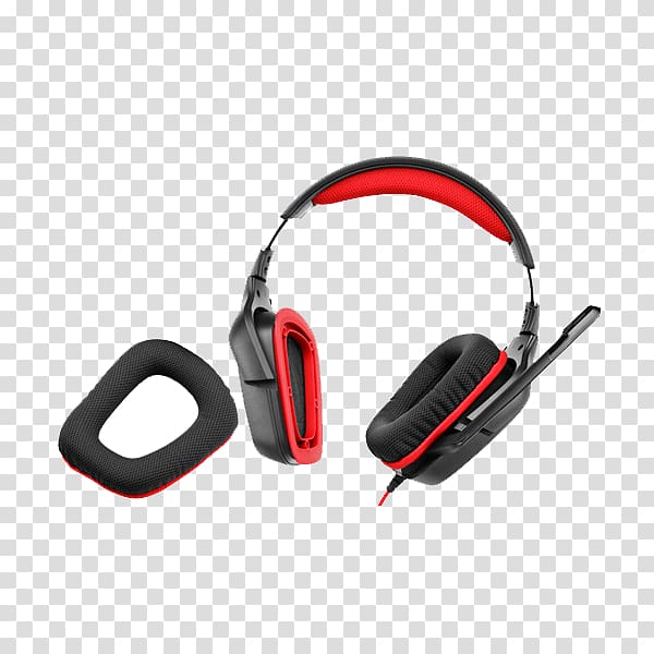 Logitech G230 Headset Headphones Microphone, headphones transparent background PNG clipart