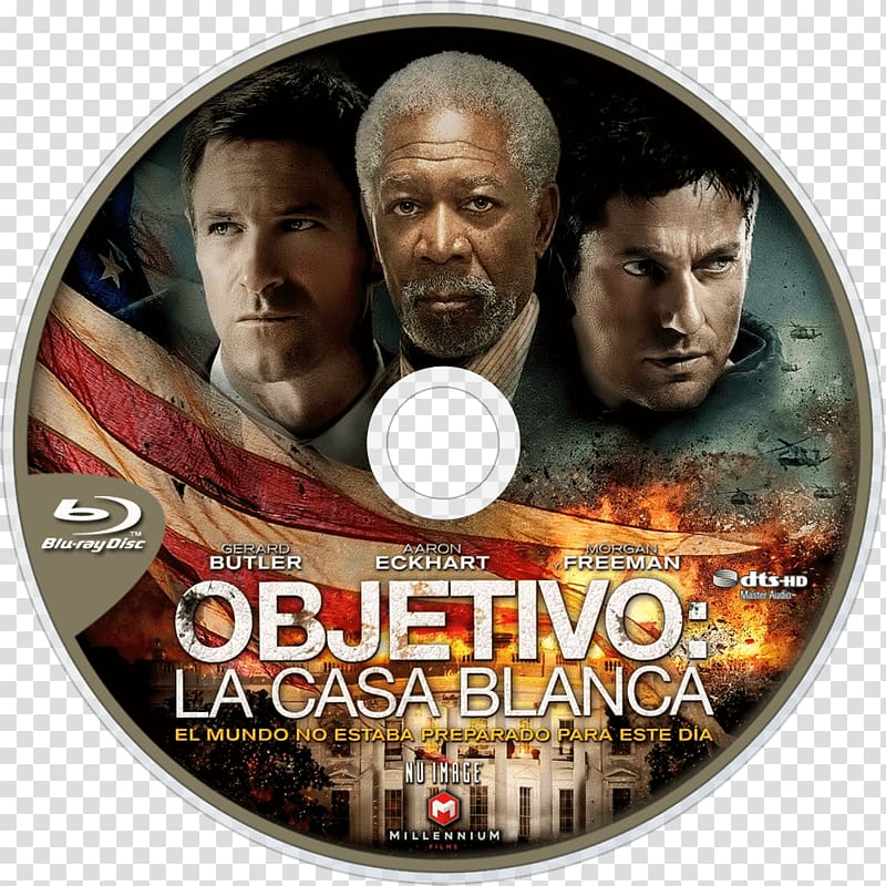 Gerard Butler Morgan Freeman Antoine Fuqua Olympus Has Fallen Blu-ray disc, dvd transparent background PNG clipart
