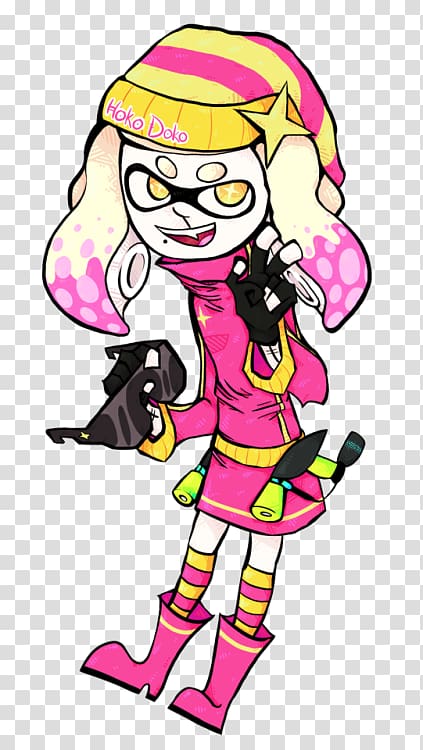 Drawing Splatoon Cartoon , Spoiler Alert transparent background PNG clipart