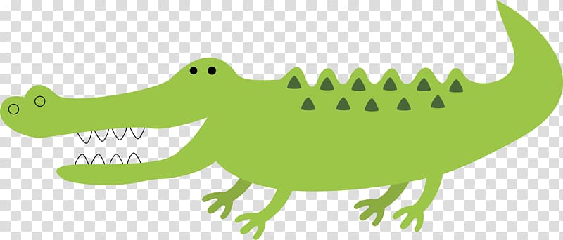 Crocodile Alligator Green Jaw, Green crocodile transparent background PNG clipart