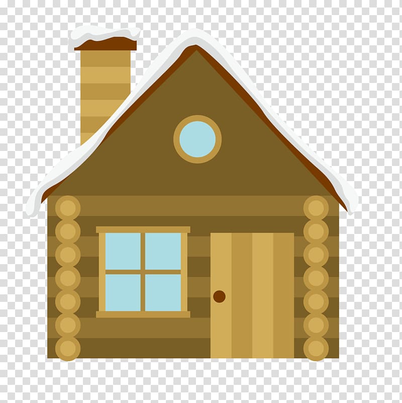 Elsa Log cabin Flash Video, Forest hut transparent background PNG clipart