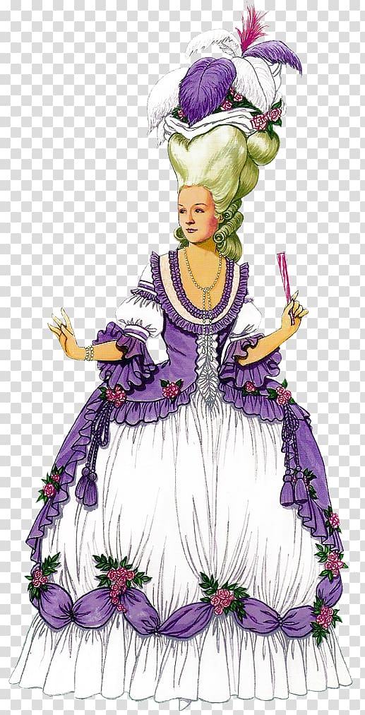 Marie Antoinette Paper Dolls Amazon.com Queen Elizabeth I Paper Doll Henry VIII and His Wives Paper Dolls, Marie Antoinette transparent background PNG clipart