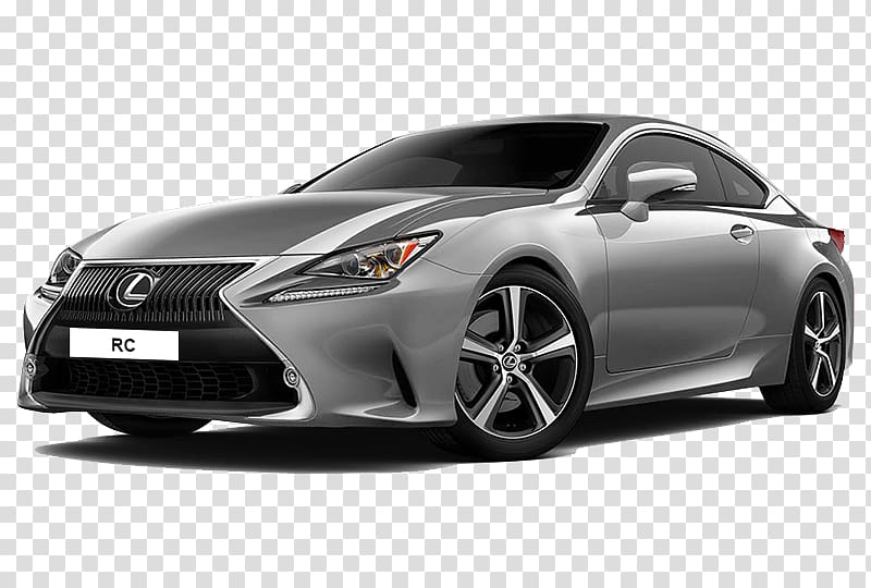 2018 Lexus RC Mid-size car Car dealership, car transparent background PNG clipart