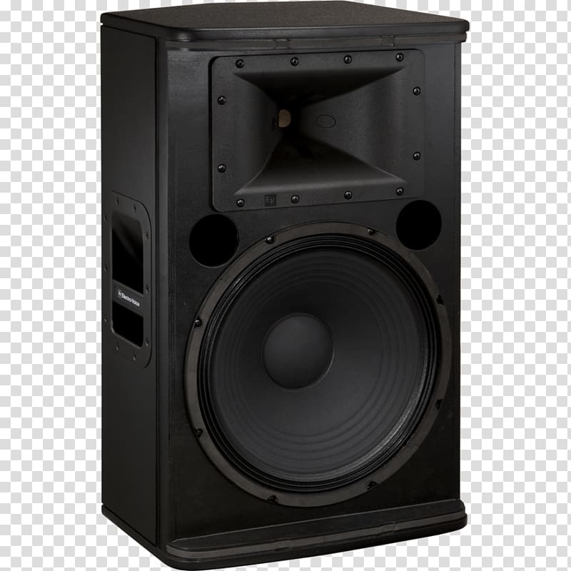 Subwoofer Loudspeaker Electro-Voice ELX EV EVID, Enthusiast Passive Speaker transparent background PNG clipart