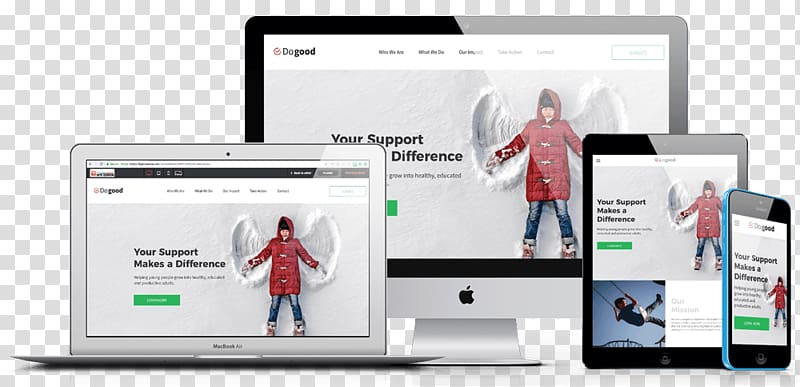 Mockup Responsive web design Interior Design Services Art Director, Creative Business Flyer transparent background PNG clipart