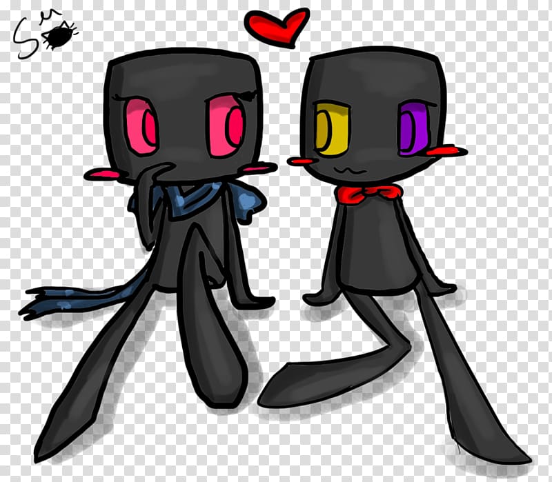 Minecraft Enderman YouTube Puppy, Minecraft transparent background PNG clipart