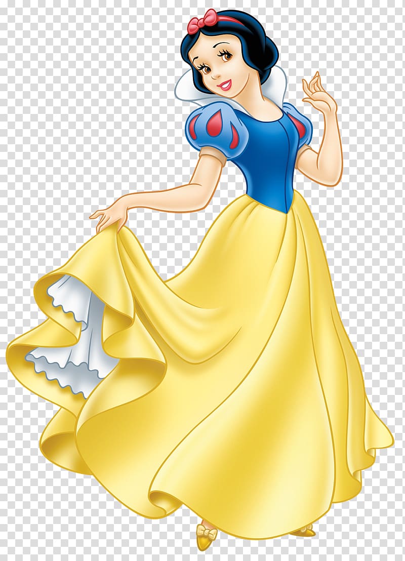 Snow White Queen Seven Dwarfs Dopey, Snow White , Snow White on blue background transparent background PNG clipart