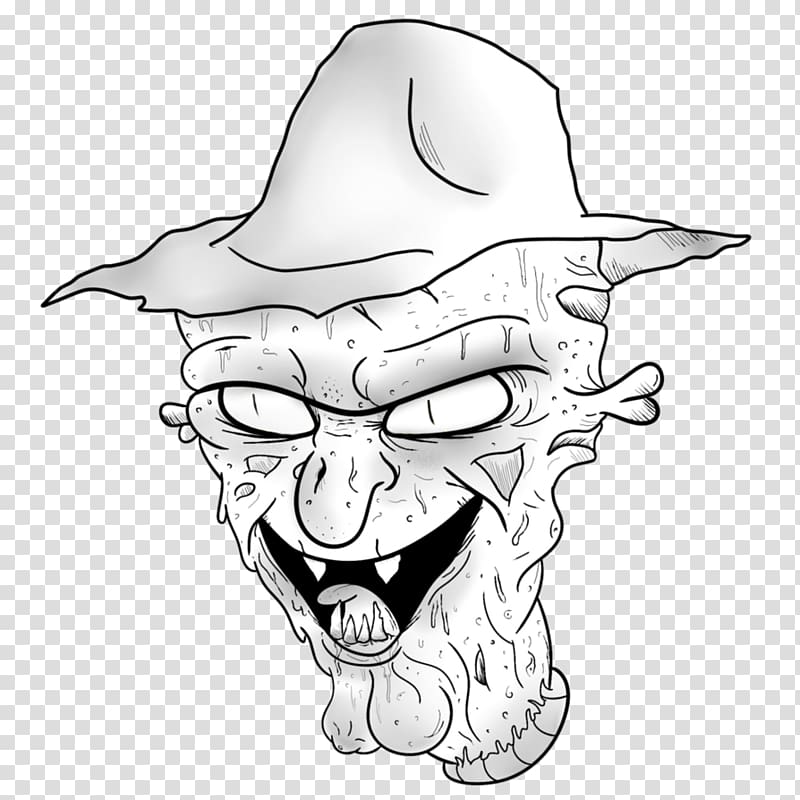 Drawing Line art Evil clown, rick and morty transparent background PNG clipart