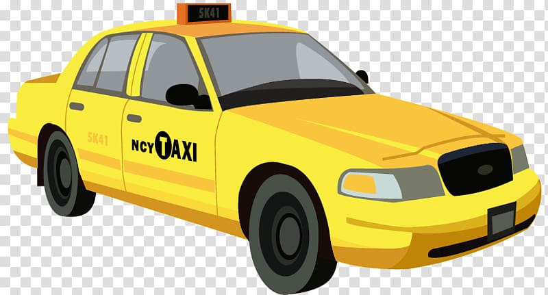 Statue of Liberty Empire State Building Chrysler Building Taxi , Yellow Taxi pattern transparent background PNG clipart