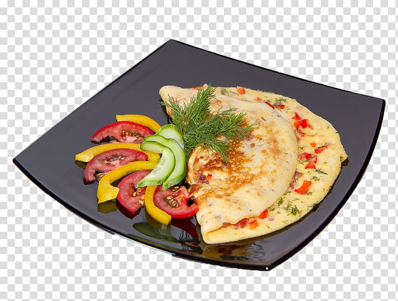 Omelette Breakfast Dish Fried egg Oladyi, Shrimp transparent background PNG clipart