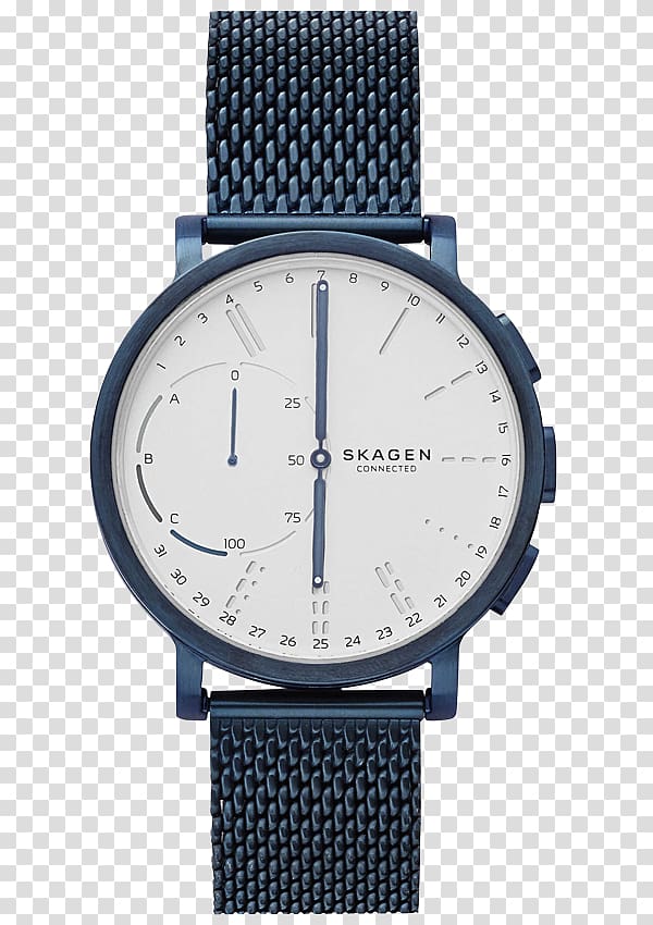 Skagen Hagen Connected Skagen Denmark Smartwatch Clothing, watch transparent background PNG clipart