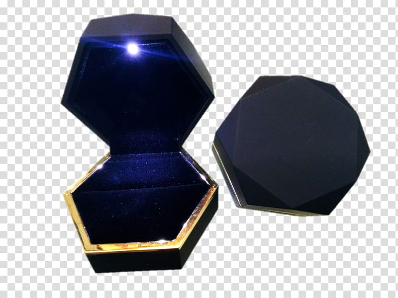 Casket Decorative box Ring Jewellery, octagon transparent background PNG clipart