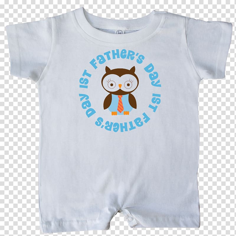 Baby & Toddler One-Pieces T-shirt Sleeve Romper suit Bodysuit, Owl father transparent background PNG clipart