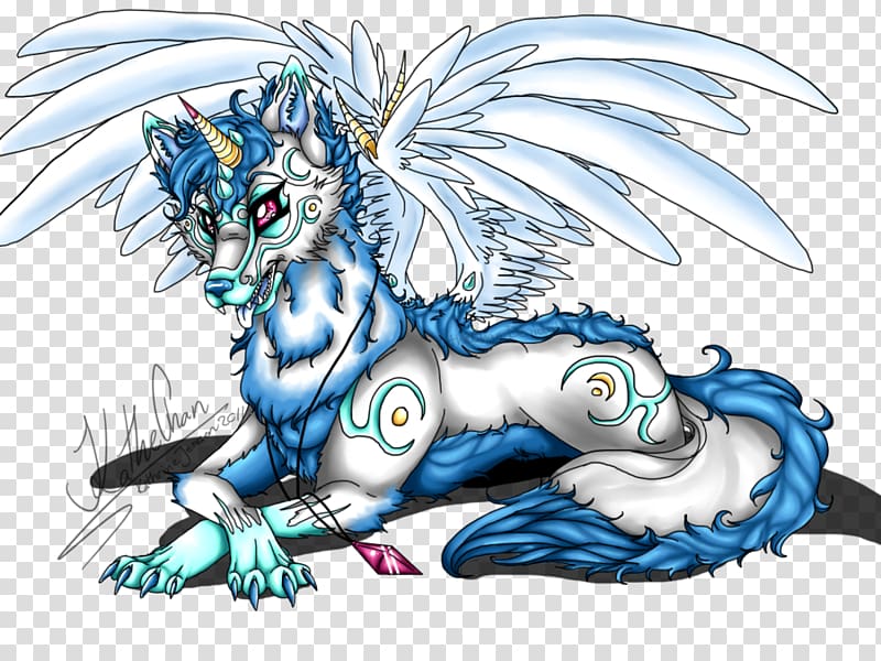 Puppy Dragon Drawing Arctic wolf, puppy transparent background PNG clipart