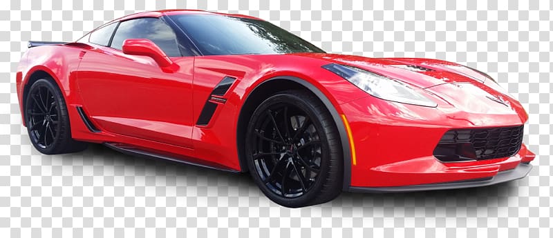 Chevrolet Corvette Stingray Sports car General Motors, win a car transparent background PNG clipart