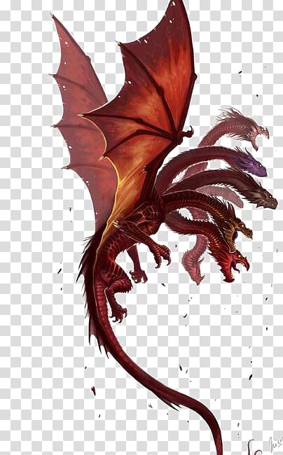 Dragon Shadowrun Fantasy Art, Nine dragons transparent background PNG clipart
