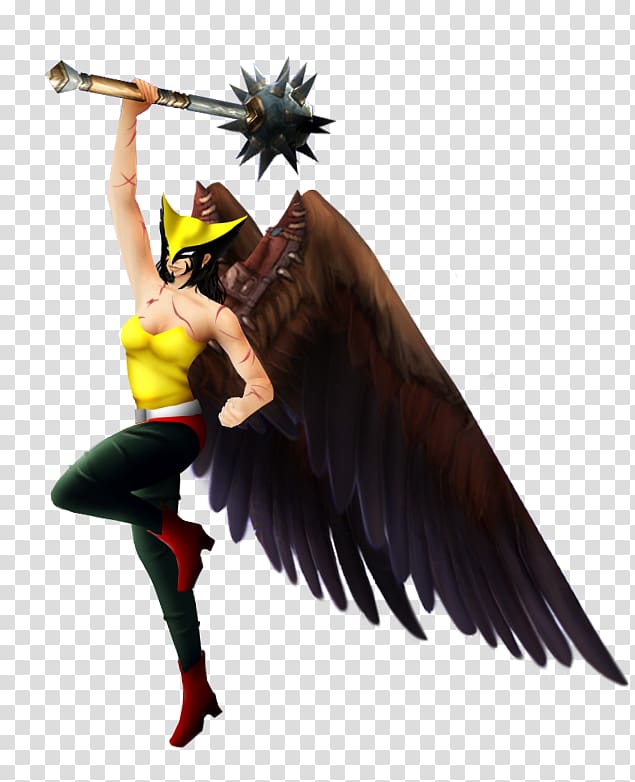 Hawkgirl Hawkman (Katar Hol), Hawkgirl Free transparent background PNG clipart