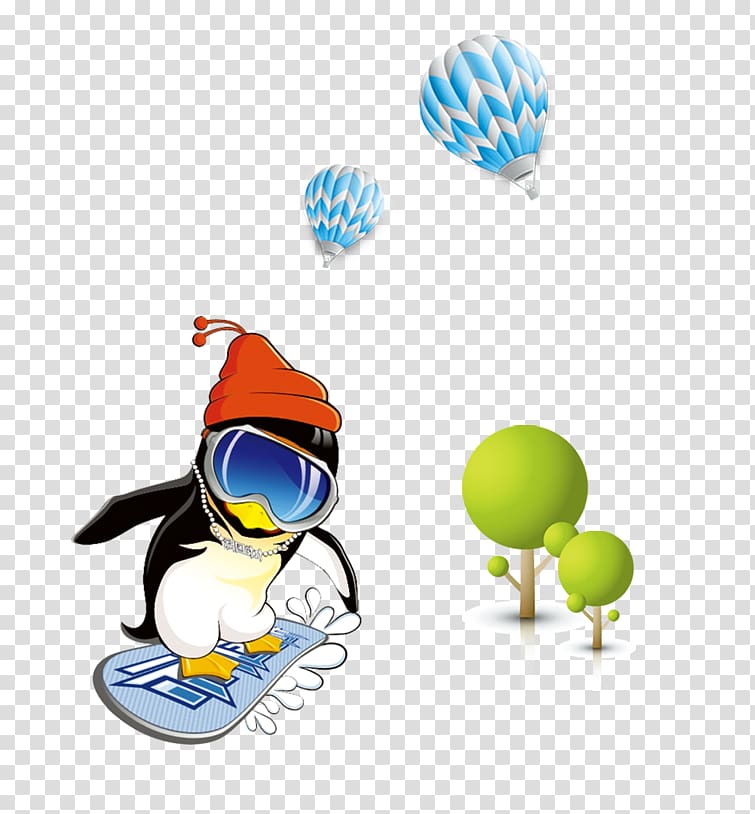Penguin Razorbills Cartoon Flightless bird, Masked Penguin transparent background PNG clipart