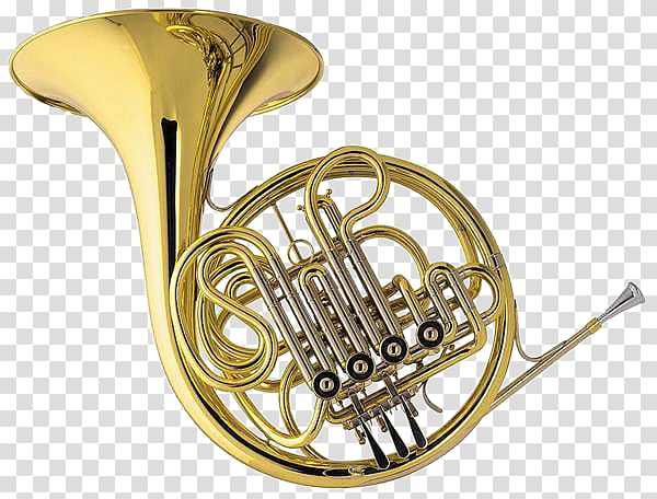 French Horns Brass Instruments Natural horn Musical Instruments, musical instruments transparent background PNG clipart