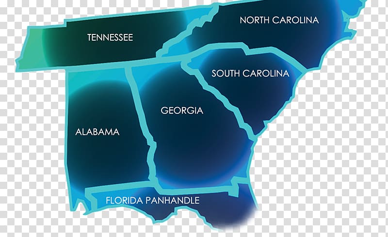 Tennessee North Carolina Georgia Map, South Carolina House Of Representatives transparent background PNG clipart