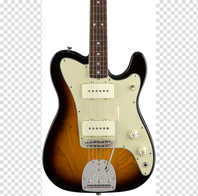 Jazz-Tele RW SFG (seafoam green) Electric guitar Fender Musical Instruments Corporation Solid body, electric guitar transparent background PNG clipart