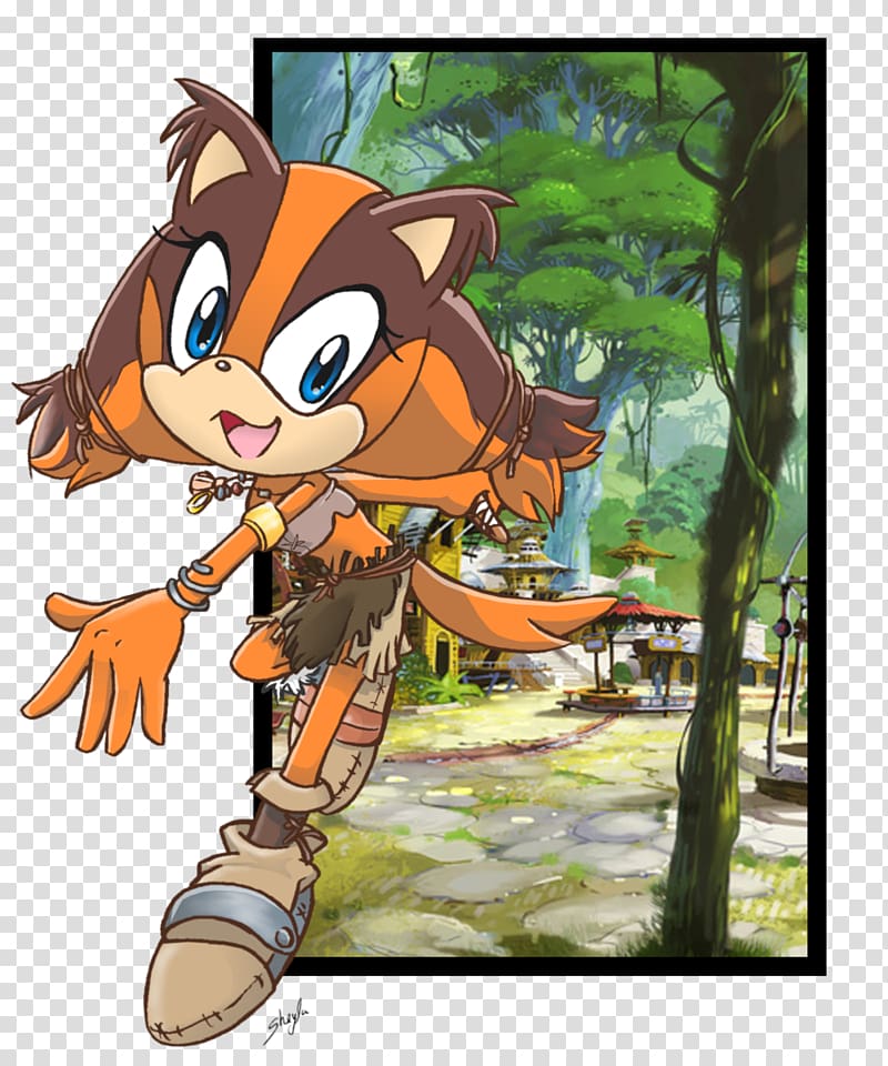 Sticks the Badger Sonic the Hedgehog Fan art Character, sonic the hedgehog transparent background PNG clipart