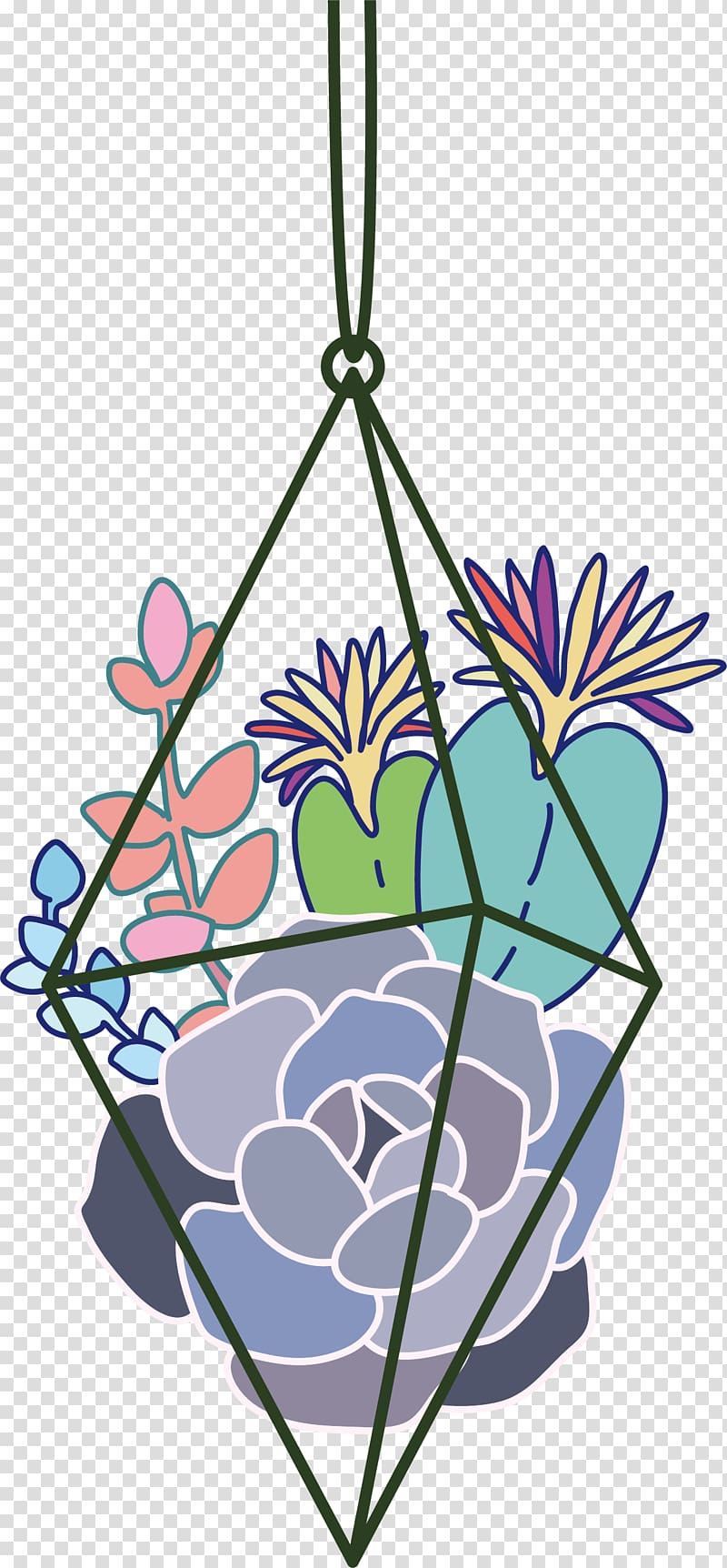 Flower Euclidean , Hand-painted flowers transparent background PNG clipart