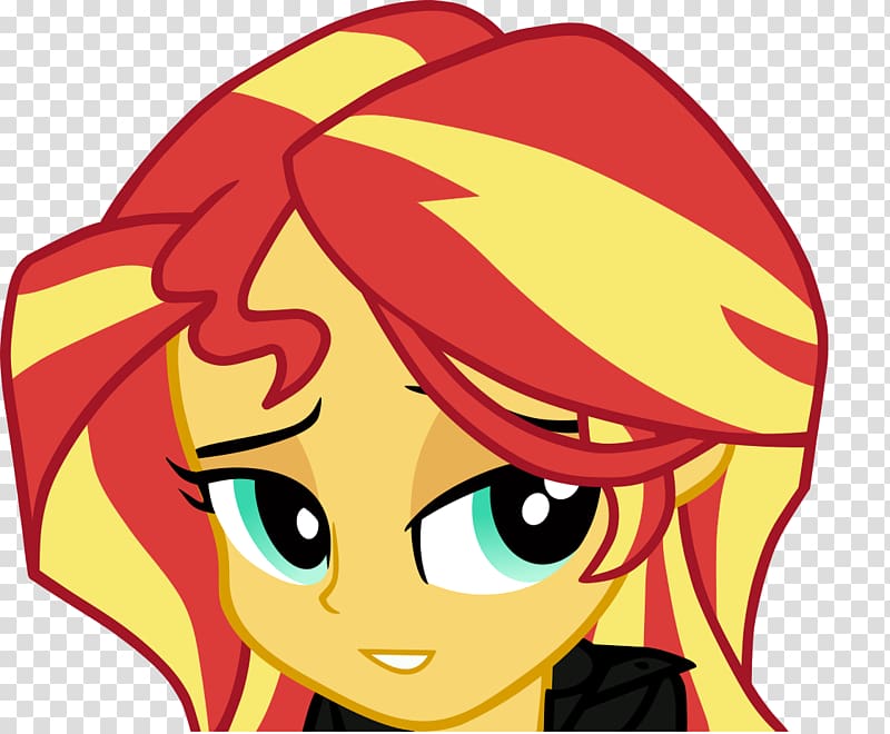 Sunset Shimmer Eye My Little Pony: Equestria Girls Fluttershy, Eye transparent background PNG clipart