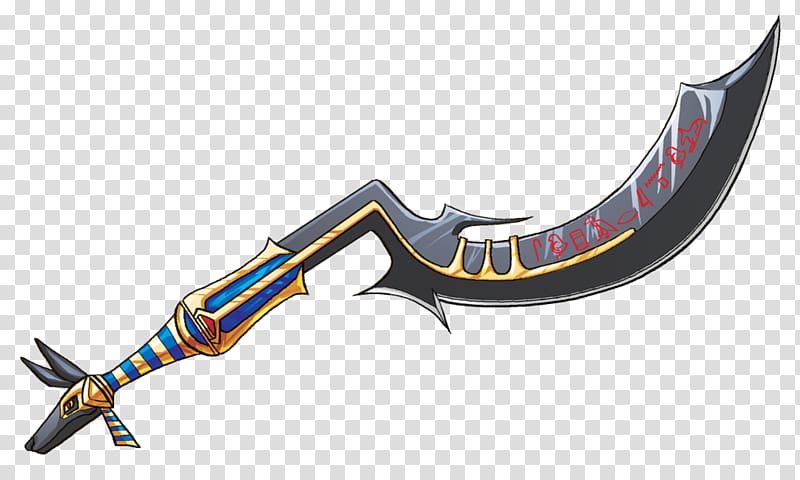 Ancient Egypt Khopesh Egyptian Weapon Anubis, weapon magic transparent background PNG clipart