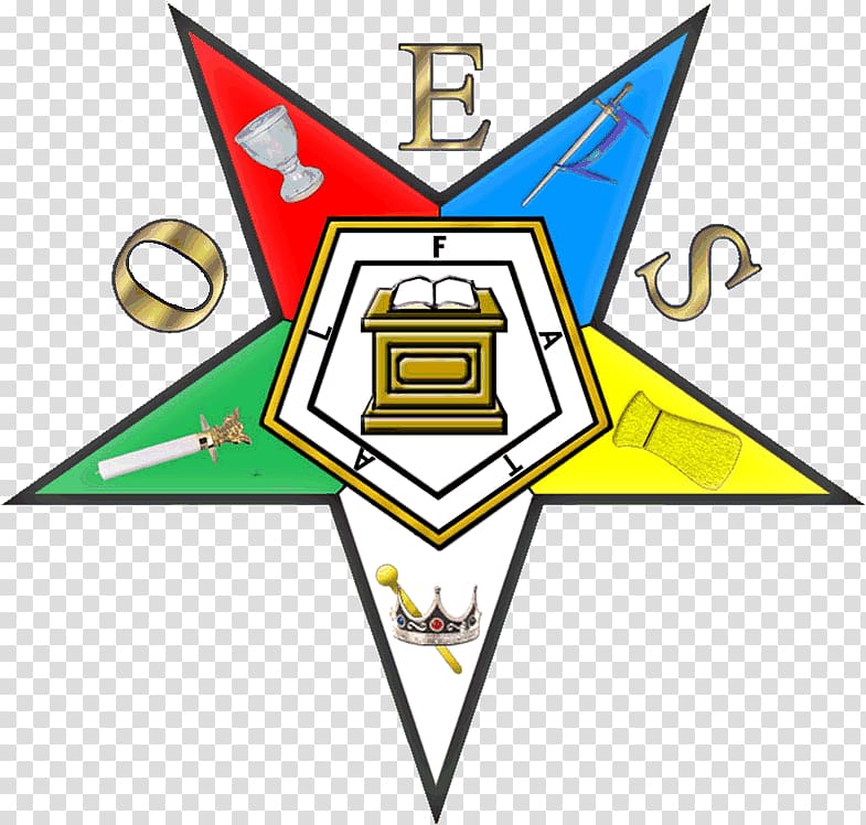 Order of the Eastern Star International Order of the Rainbow for Girls Symbol Freemasonry Masonic lodge, symbol transparent background PNG clipart